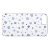 Coques Case-Mate iPhone pois peints à la main (Dos (Horizontal))