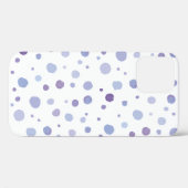 Coques Case-Mate iPhone pois peints à la main (Verso (horizontal))