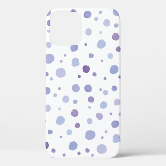 Coques Case-Mate iPhone pois peints à la main (Verso)