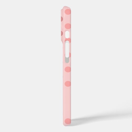 Coques Case-Mate iPhone Pois rose (Verso / Gauche)