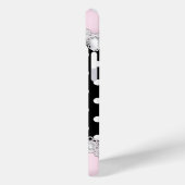 Coques Case-Mate iPhone Pois rose mignon noir talon haut (Verso / Gauche)