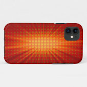 Coques Case-Mate iPhone Pois rouges avec Star Light (Dos (Horizontal))