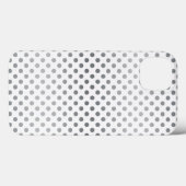 Coques Case-Mate iPhone Pois Silver Gradient par Shirley Taylor (Verso (horizontal))