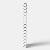 Coques Case-Mate iPhone Pois Silver Gradient par Shirley Taylor (Verso / Droite)