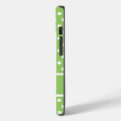Coques Case-Mate iPhone Pois verts (Verso / Gauche)