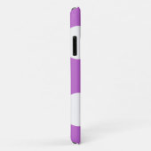 Coques Case-Mate iPhone Pois violets, Motif à points Polka, points, pointi (Dos/Droite)