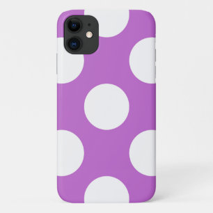 Case-Mate iPhone Case Pois violets, Motif à points Polka, points, pointi