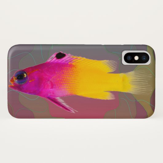 Coques Case-Mate iPhone Poisson (Dos (Horizontal))
