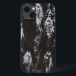 Case-Mate iPhone Case Poisson blanc fossile sur Arrière - plan noir<br><div class="desc">Cette image d'inspiration fossile est parfaite pour votre collection de poissons. Cette image est simple car elle ne comprend que deux couleurs : noir et blanc. Choisissez cette illustration dès aujourd'hui sur votre produit.</div>