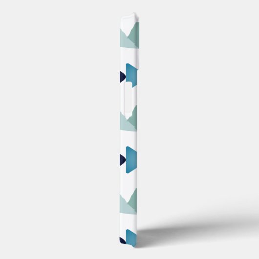 Coques Case-Mate iPhone Poisson bleu de natation Abstraite (Verso / Droite)