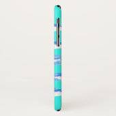 Coques Case-Mate iPhone Poisson bleu turquoise (Dos/Gauche)