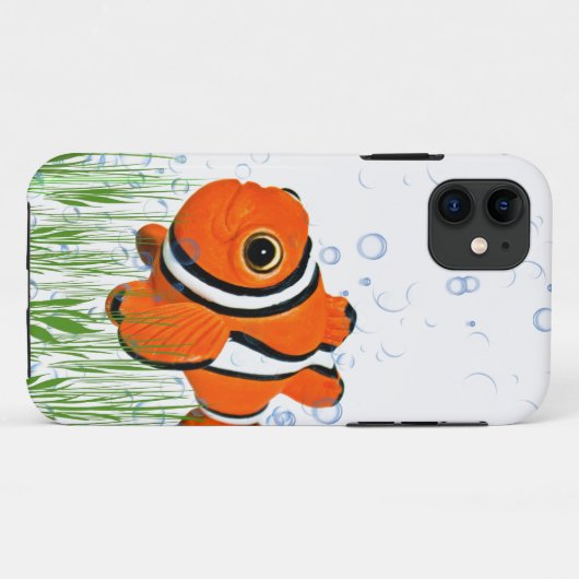 Coques Case-Mate iPhone Poisson clown (Dos (Horizontal))