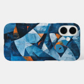 Coques Case-Mate iPhone Poisson Cubiste (Verso (horizontal))