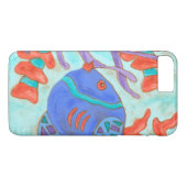 Coques Case-Mate iPhone Poisson de couleur pop (Dos (Horizontal))
