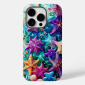 Coques Case-Mate iPhone Poisson étoilé coloré (Verso)