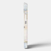 Coques Case-Mate iPhone Poisson gris sur Arrière - plan beige (Verso / Gauche)