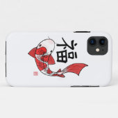 Coques Case-Mate iPhone Poisson Koi avec personnage Fortune Iphone 5/5s co (Dos (Horizontal))