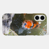 Coques Case-Mate iPhone Poisson Koi dans un étang (Verso (horizontal))