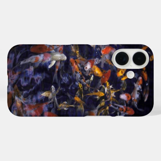 COQUES Case-Mate iPhone POISSON KOI EN FLEURS (Verso (horizontal))