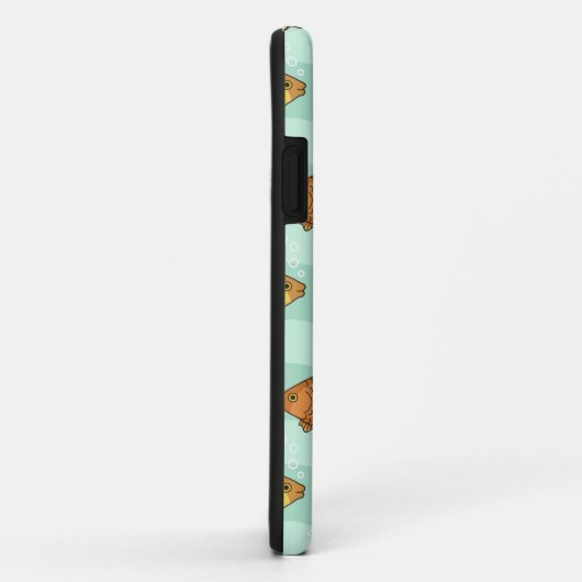 Coques Case-Mate iPhone Poisson-motif (Dos/Droite)