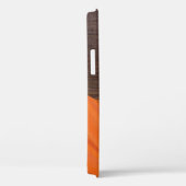 Coques Case-Mate iPhone Poisson orange rustique et bois de grange (Verso / Droite)