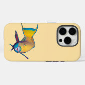Coques Case-Mate iPhone Poisson perroquet - Conception abstraite - Découpé (Verso (horizontal))