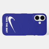 Coques Case-Mate iPhone Poisson-Poisson Coeur-Pêcheur-Prenez l'appât-Deep (Verso (horizontal))
