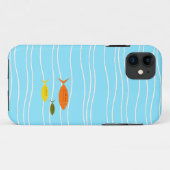 Coques Case-Mate iPhone Poisson rétro (Dos (Horizontal))