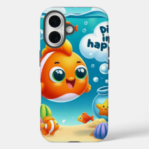Coques iPhone 16 Poisson rouge