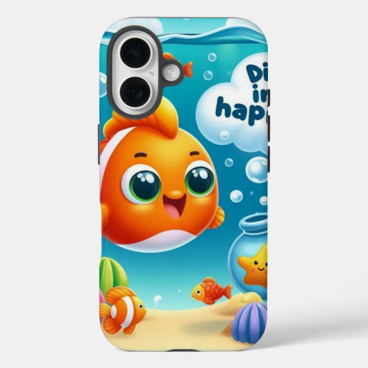 Coques Case-Mate iPhone Poisson rouge (Verso)