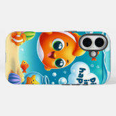 Coques Case-Mate iPhone Poisson rouge (Verso (horizontal))