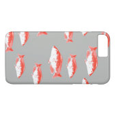 Coques Case-Mate iPhone Poisson rouge et gris (Dos (Horizontal))
