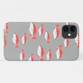 Coques Case-Mate iPhone Poisson rouge et gris (Dos (Horizontal))