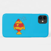Coques Case-Mate iPhone Poisson rouge orange tropical (Dos (Horizontal))