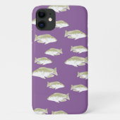 Coques Case-Mate iPhone Poisson sur violet (Dos)