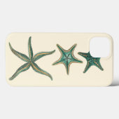 Coques Case-Mate iPhone Poisson triplé aquamarine (Verso (horizontal))