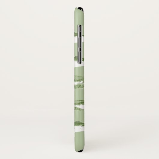Coques Case-Mate iPhone Poisson vert olive (Dos/Gauche)