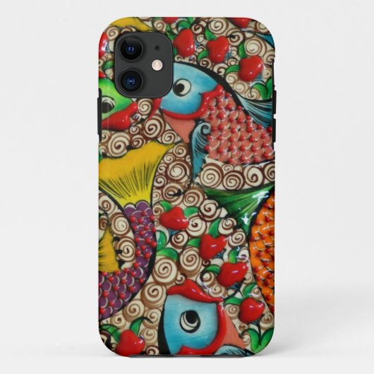 Coques Case-Mate iPhone Poissons artistiques (Dos)