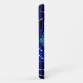 Coques Case-Mate iPhone Poissons en bleu foncé II (Dos/Droite)