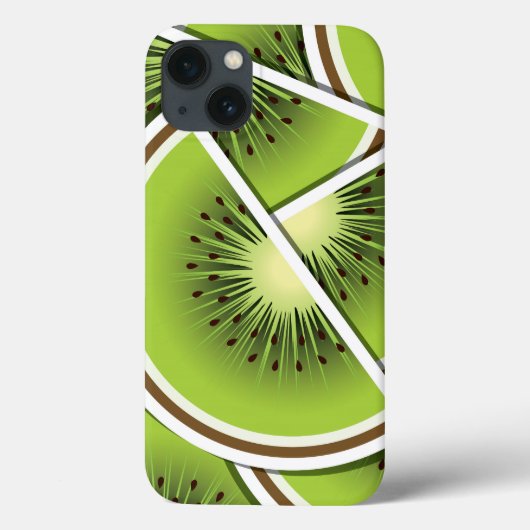 Coques Case-Mate iPhone Poissons funky kiwi (Verso)