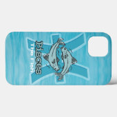 Coques Case-Mate iPhone Poissons Le panneau d'eau du poisson (Verso (horizontal))