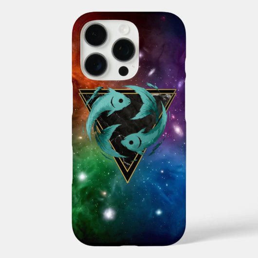Coques Case-Mate iPhone Poissons Zodiaque Cadeau Astrologie (Verso)