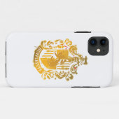 Coques Case-Mate iPhone Poitrine de Hufflepuff - Rabot (Dos (Horizontal))