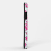 Coques Case-Mate iPhone Poka Dot Vache rose et blanc (Dos/Droite)