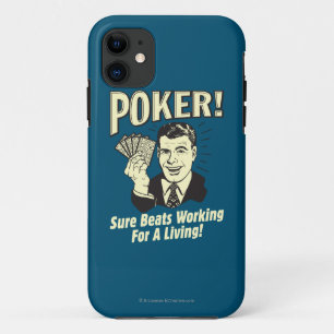 Case-Mate iPhone Case Poker : Les Beats Travaillent pour Vivre