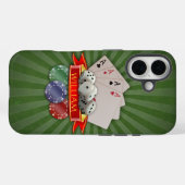 Coques Case-Mate iPhone Poker Mania - Cartes, Dices, Chips (Verso (horizontal))