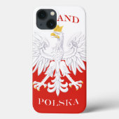 Coques Case-Mate iPhone Poland Polish Flag (Verso)