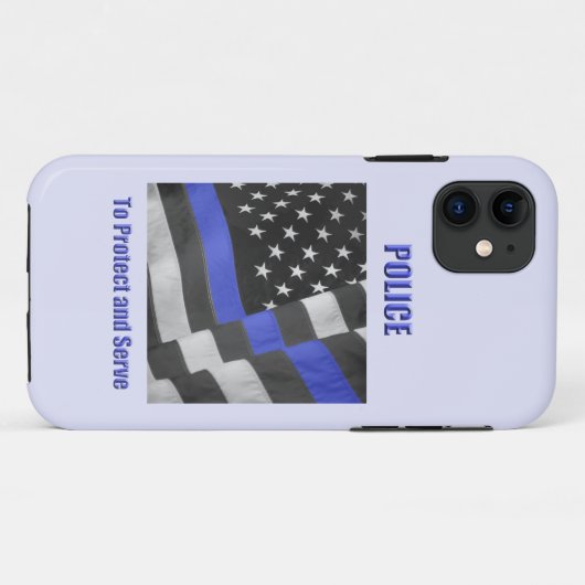 Coques Case-Mate iPhone Police (Dos (Horizontal))