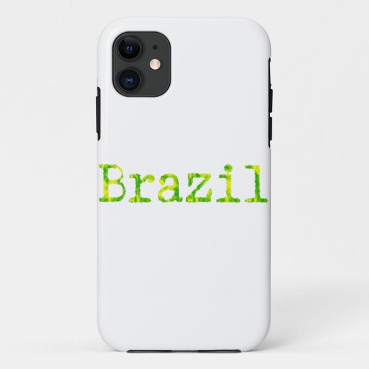 Coques Case-Mate iPhone Police brésilienne verte et jaune (Dos)