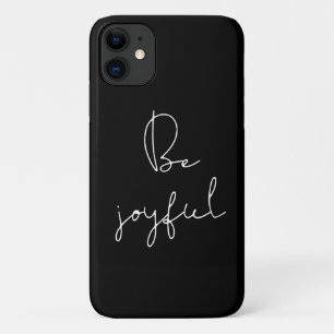 Case-Mate iPhone Case Police de caractère blanc joyeuse